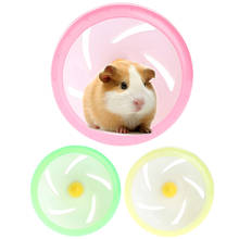 Nova chegada hamster mouse rato exercício brinquedos de plástico silencioso correndo roda girador brinquedo do animal estimação quente 2024 - compre barato