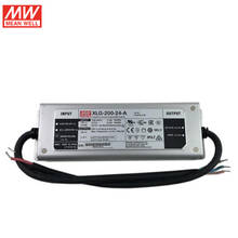 MEAN WELL-Controlador LED de corriente constante, fuente de alimentación ajustable, XLG-200-24-A, 200W, 24V, 8,3a 2024 - compra barato