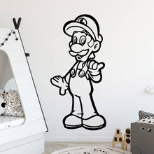 Cartoon Super Mario Wall Art Sticker Murals For Kids Room Living Room Home Decor Diy Room Decoration 2024 - buy cheap