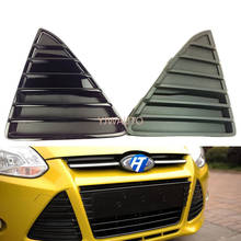 Противотуманный светильник для Ford Focus 2012 ~ 2014, противотуманный светильник, крышка для вентиляционного отверстия, автомобильная решетка, передняя, нижняя, бампер, крышка для дальнего света 2024 - купить недорого