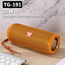 20W wireless bluetooth speaker outdoor column portable subwoofer music player audio system speaker support FM TF AUX PKTG117 2024 - buy cheap