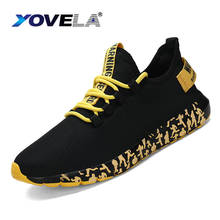 New Summer Mesh Fashion Men Casual Shoes Comfortable Men Shoes Lightweight Breathable Walking Sneakers Outdoor Flat Runner Shoes 2024 - buy cheap