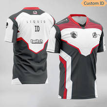 LCS Team Liquid Uniform Jerseys Impact Customized ID T Shirt Twistzz Men Women Tees Shirt Custom Name Tshirts Dota LoL CSGO 2024 - buy cheap