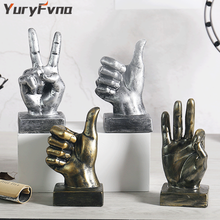 Статуэтка на палец из эпоксидной смолы YuryFvna, американские ретро украшения, домашняя модель кофейни, мягкая декоративная мебель для комнаты 2024 - купить недорого