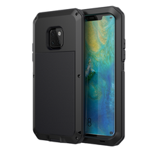 Luxury Armor Life Shock Dropproof Shockproof Metal Aluminum+Silicone Case for huawei mate 20 Pro CASE 2024 - buy cheap