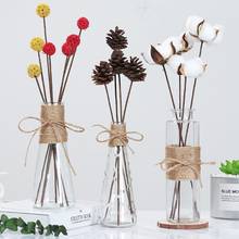 Creative Nordic Glass Vases Living Room Table Decoration Transparent Water Hydroponics Flower Rope Dry Flower Vase DIY Bottle 2024 - buy cheap