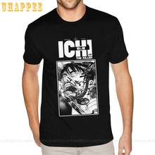 Creat próprio ichi the killer camisetas de algodão boyfriend's plus size, camiseta preta 2024 - compre barato