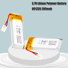 Batería recargable de polímero de litio 3,7, 200 V, 601235 mAh, para MP3, DVC, DVR, GPS, Bluetooth, grabadora de conducción, celdas de iones de litio 2024 - compra barato