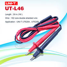 UNI-T UT-L46 Four Wire Test Leads Four-wire test probe  for UT620A UT620B Red + Black 2024 - buy cheap