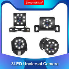 8 LED Car Rear View Camera 170 Degree HD Video Night Vision Reversing Auto Parking Monitor CCD Waterproof 2024 - buy cheap