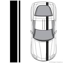 For 1Set Chevy Corvette Offset Racing Stripes Vinyl Decal Kit Car styling 2024 - buy cheap