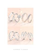 High-Quality S925 Love Hug Ring Silver Color Open Ring for Women Jewelry Gifts for Lovers Couples Ring 2024 - buy cheap