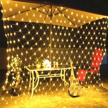 Fio de led para decoração de natal, guirlanda de luz de fada, decoração de jardim, festa, casamento, luzes, 1.5mx1.5m 2x3m 4x6m 2024 - compre barato