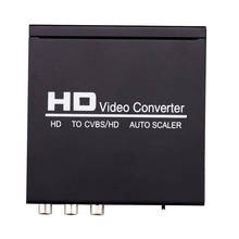 Convertidor de vídeo HD de 1080p HDMI, compatible con CVBS AV Hdmi, escalador automático compatible con VHS, VCR, ordenador DVD, portátil, PC a Monitor de TV 2024 - compra barato