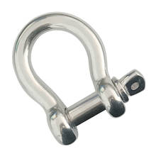 Marine Boat Anchor Chain Rigging Bow Shackle Pin Stainless Steel 3/8'' 2024 - buy cheap