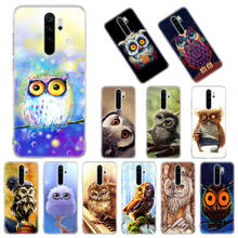 Silicone Case Coque for Xiaomi Redmi Note 8T 9S 6 7 8 Pro 9 Pro 6A 7A 8A 9A 9C K20 K30 Pro Cover cute Animal Owl 2024 - buy cheap