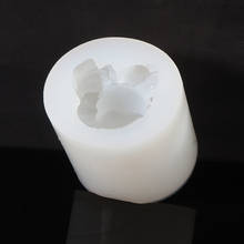 Прочные 3D формы для мыла Будды из пищевого силикона, форма для свечей, гибкая форма для мыла ручной работы «сделай сам» для творчества, художественного творчества, 80*80*70 мм 2024 - купить недорого