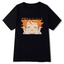 Camiseta estampa kawaii, camiseta de anime a mão para mulher/homem 2021 2024 - compre barato