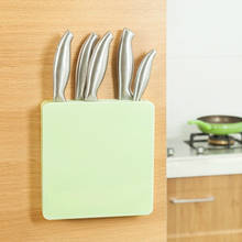 Kitchen Accessories Hidden Wall Knife Holder Knife Block Plastic Storage Rack Stand for Kitchen Knives Shelf Chef Knife Bag 2024 - buy cheap