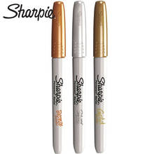 Sharpie-rotuladores metálicos antidecoloración, pluma de marcado de aceite, 1962526 de oro, plata y cobre, sin decoloración, 3 unidades 2024 - compra barato