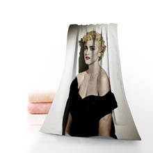 Custom Madonna 35x75cm Fitness Sports Towel Portable Quick-Drying Towel Yoga Outdoor Microfiber Sports Towel 2024 - buy cheap