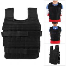 Outdoor Running Adjustable Mesh Weight Vest Exercise Waistcoat Jacket Sand Clothing for Boxing Weight Training Fitness Equipment