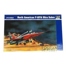 Trompetista 01605 1/72 norte-americano F-107A ultra sabre estática modelo kit de aeronaves TH05350-SMT2 2024 - compre barato
