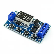 DC 12V 24V Dual MOS LED Digital Time Delay Relay Trigger Cycle Timer Delay Switch Circuit Board Timing Control Module DIY 2024 - buy cheap