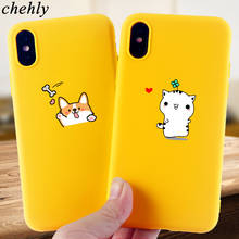 Funny Corgi New Phone Case for IPhone 6s 7 8 11 Plus Pro X XS MAX XR Funny Cases Soft Silicone Fitted TPU Back Cover Accessories 2024 - buy cheap