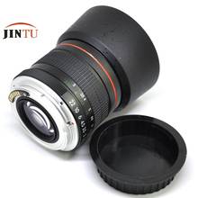 JINTU 85mm f/1.8 Portrait Manual Focus Telephoto Lens for Nikon D7200 D7100 D7500 D5600 D5500 D5300 D5200 D5100 D3400 D3300 D850 2024 - buy cheap