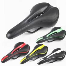 Wholesale 1pc Bicycle Seat Cushion Pad Leather Bicycle Saddle Skid-proof Comfort Front Seat Mat Cycling Accessories 27x14.5cm 2024 - buy cheap