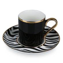 DOLBOVI Kokosh-taza de porcelana de leopardo para el hogar, taza de café 2024 - compra barato