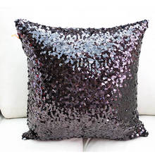 #89 Europe whole shine sequin gold red silver cushion cover sofa bed car home room Dec without filling wholesale 2024 - buy cheap