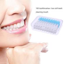 Oral Care Tool 160pcs Dental Floss Interdental Brushes Excellent Plastic and Good Elasticity Silicone Adults Toothpick 2024 - buy cheap