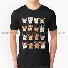 ハム!!! On Ice Cool Design Trendy T-Shirt Tee Yoi Hamtaro Hamster Viktor Nikiforov Yuuri Katsuki Otabek Altin Minami Kenjiro 2024 - buy cheap