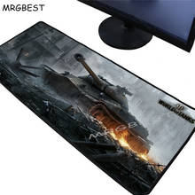 Mrgbest-mousepad de borracha para jogos, mousepad com borda para impressão, tamanho 30x60, 40x70, 40x90cm, para pc, computador e jogos 2024 - compre barato