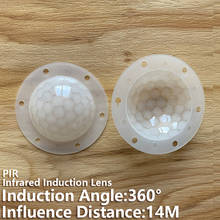 Fresnel-lente de inducción infrarroja, ángulo de inducción de 360 °, 14M de distancia, lente PIR, detección infrarroja de alta sensibilidad del cuerpo humano 2024 - compra barato