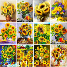 Sunflower Craft DIY 5D Diamond Painting Full Round & Square Resin Mosaic Diamond Embroidery Cross Stitch Kits Wall Art Decor 2024 - buy cheap