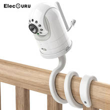 Flexible Twist Mount with Base For Infant Optics DXR-8 Baby Monitor Camera Holder,Attaches to Crib Cot Shelves or Furniture 2024 - buy cheap