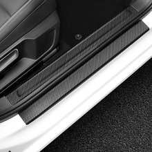 Auto Carbon fiber Door Threshold Plate Protector Sticker for ford focus kuga fusion fiesta mondeo ranger mk2 mk3 mk4 mk7 Mustang 2024 - buy cheap