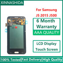 Pantalla LCD Super AMOLED de 5,0 pulgadas para SAMSUNG GALAXY J5 2015, J500, J500F, J500M, montaje de digitalizador con pantalla táctil de SM-J500F 2024 - compra barato