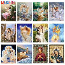 Diy Diamond Painting Cross Stitch Full Square Picture Religion Icon 5D Diamond Embroidery Mosaic New Year Decoration Gift   H833 2024 - buy cheap