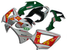 Kit de inyección de carenado para motocicleta HONDA, kit de inyección de carenado para HONDA CBR900RR 929 00 01 CBR 900RR CBR 900 2000 2001 ABS, juego de carenados blanco y verde + regalos HM12 2024 - compra barato