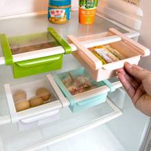 2019 New Refrigerator Shelf Rack Holder Fridge Shelf Holder Pull-out Storage Drawers Organiser Space Saver Food Storage Box 2024 - buy cheap