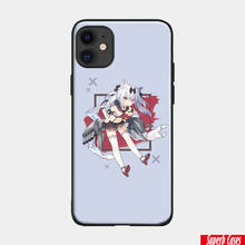 Yukikaze azur lane anime macio silicone caso do telefone capa escudo para o iphone 6 s 7 8 plus x xr xs 11 pro max 2024 - compre barato