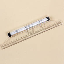 1PC Roll Ruler Parallel Ruler Universal Foot Chiban Angle Rule Balancing Scale Drawing Reglas Multi-purpose Rolling Rule 2024 - buy cheap