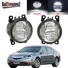 2in1 Car Driver + Passenger Fog Light Assembly LED Daytime Running Lamp DRL 30W 8000LM 12V For Acura TL 2012 2013 2014 2024 - buy cheap