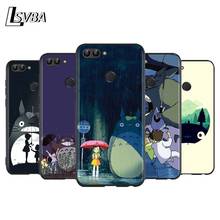 My Neighbor Totoro for Huawei P Smart Z S Plus 2020 2019 Nova 5T 5i 5 4e 4 3i 3e 3 2i Phone Case Bright Black Cover 2024 - buy cheap