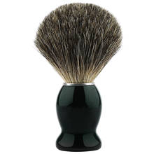 New 1pcs Portable Badger Hair Shaving Brush Men Gift Silver Collar Brush Free Shipping 2024 - buy cheap