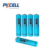 5 x Button Top ICR10440 10440 Liion Rechargeable Batteries 3.7V 350mAh Lithium Batteria Cylinder Shape Bule Color Battery 2024 - buy cheap